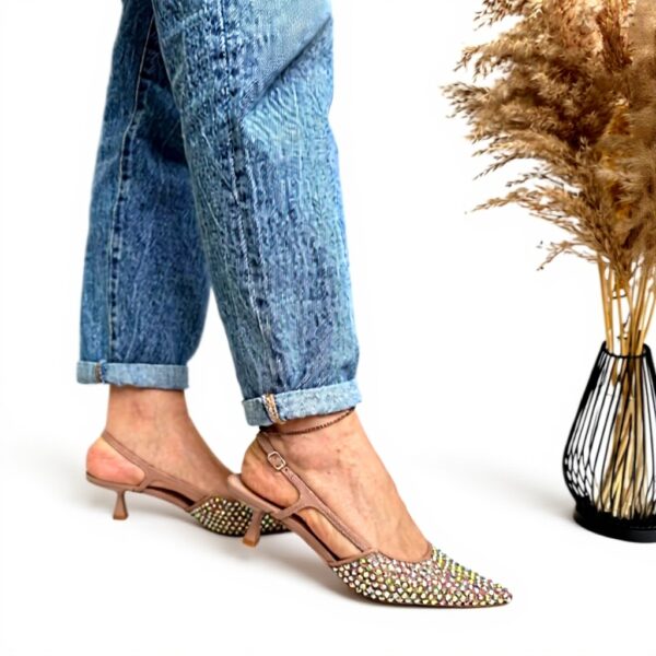 Chaussures Steve Madden LEGACI décolleté bride strass talon