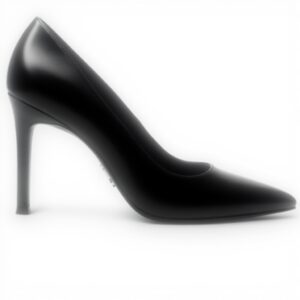 Escarpins Cuir Noir Steve Madden Talon Aiguille Femme