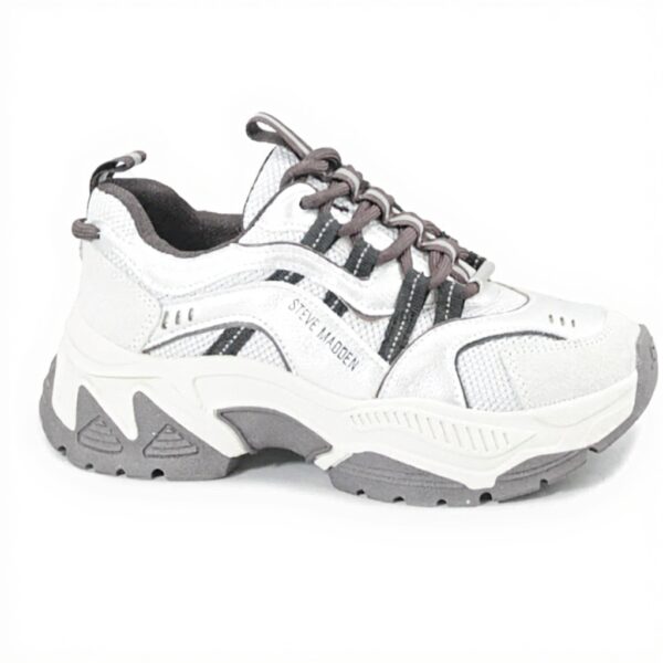 Baskets Steve Madden ANIMATES Femme Gris vin Lacets