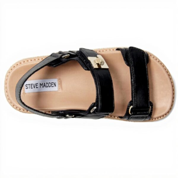 Steve Madden Bigmona Sandales Femme Raphia Multicolore Plat