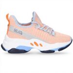 Steve Madden Baskets Femme Mac SM11000907 Peach Taille 37