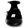 Ballerines Steve Madden Femme Cuir Noir Boucle Italie