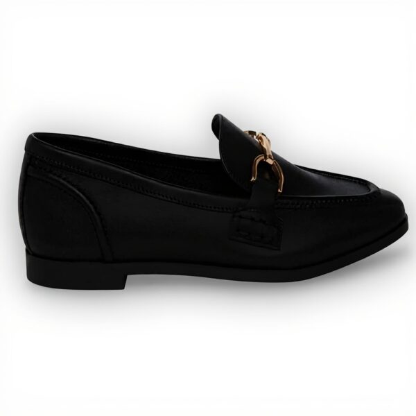Steve Madden Mocassin Femme Cuir Noir Carrine