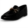 Steve Madden Mocassin Femme Cuir Noir Carrine