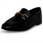 Steve Madden Mocassin Femme Cuir Noir Carrine