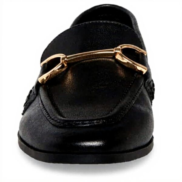 Steve Madden Mocassin Femme Cuir Noir Carrine