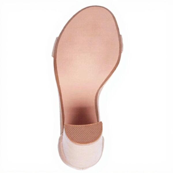 Steve Madden Sandales Carrson Cuir Rouge Talon Bloc Femme