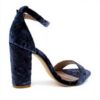 Steve Madden Sandales Femme Carrson Talon Bloc Velours