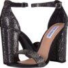 Steve Madden Sandales Femme Carrson Daim Strass Boucle-6