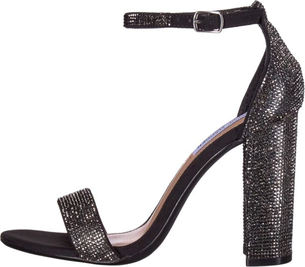 Steve Madden Sandales Femme Carrson Daim Strass Boucle-7