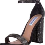 Steve Madden Sandales Femme Carrson Daim Strass Boucle-0