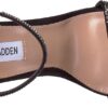 Steve Madden Sandales Femme Carrson Daim Strass Boucle-4