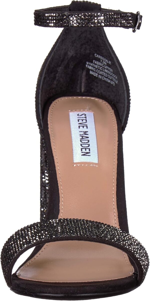 Steve Madden Sandales Femme Carrson Daim Strass Boucle-1