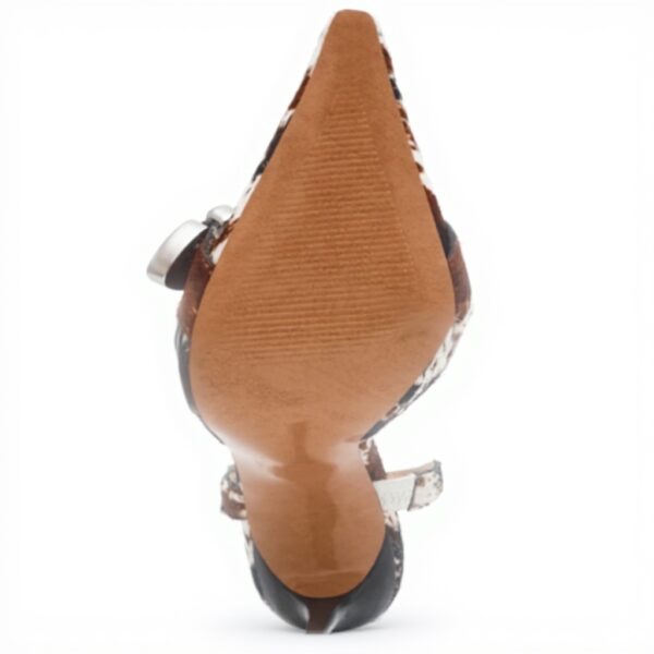 Escarpins Steve Madden Delilah Femme Blanc Vieilli Imprimé