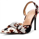 Escarpins Steve Madden Delilah Femme Blanc Vieilli Imprimé