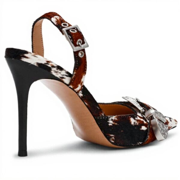 Escarpins Steve Madden Delilah Femme Blanc Vieilli Imprimé