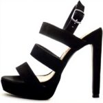 Steve Madden Escarpins Femme Suède Talon Bloc Ouvert