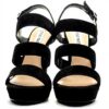 Steve Madden Escarpins Femme Suède Talon Bloc Ouvert