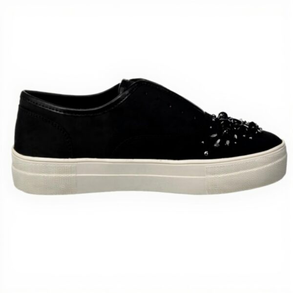 Steve Madden Baskets Femme Passion Tissu Noir Confort