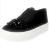 Steve Madden Baskets Femme Passion Tissu Noir Confort