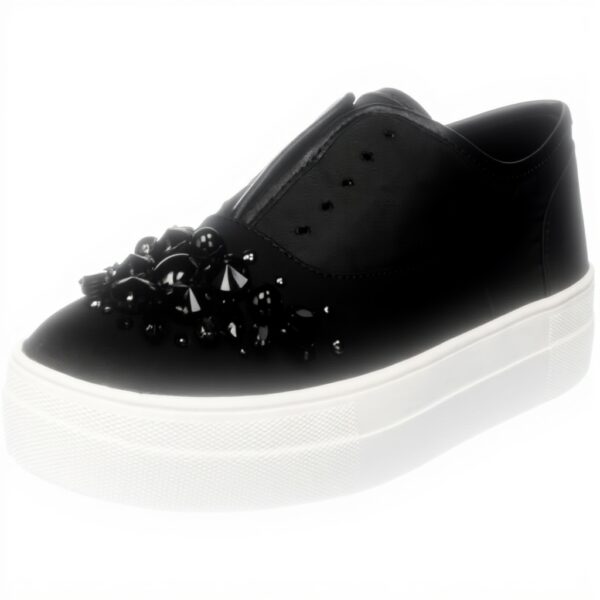 Steve Madden Baskets Femme Passion Tissu Noir Confort