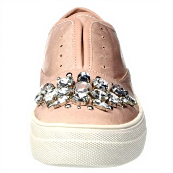 Baskets Steve Madden Femme Passion Cuir Rose Blush