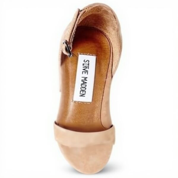 Sandale Steve Madden Femme Irenee Talon Bas Marron Clair