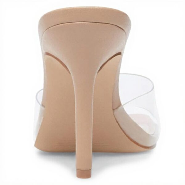 Steve Madden Sandale à Talon Signal Femme Claire