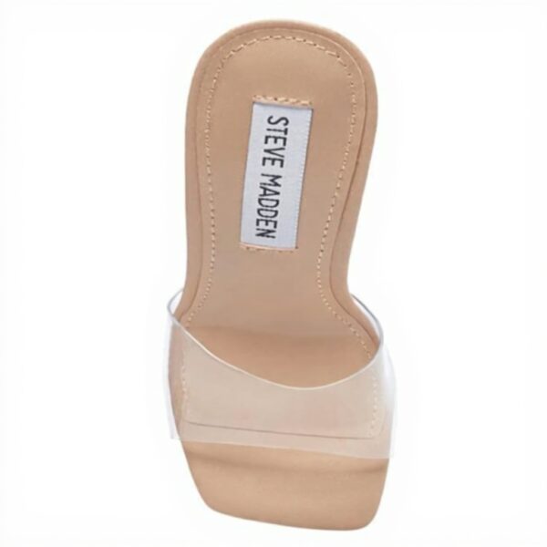 Steve Madden Sandale à Talon Signal Femme Claire