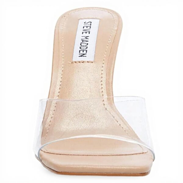 Steve Madden Sandale à Talon Signal Femme Claire