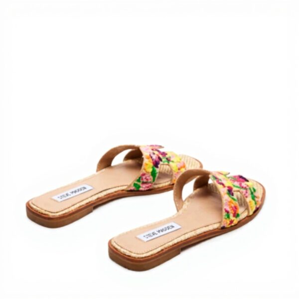 Steve Madden Frey Sandales Femme Floral Multicolore Plat