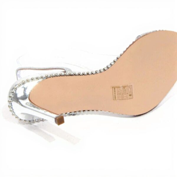 Sandales femme Steve Madden Jannis argent vegan casual