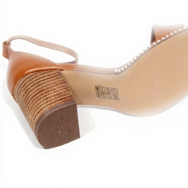 Sandales femme Steve Madden Aviation cuir marron casual