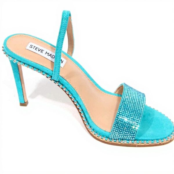 Sandales Steve Madden Jannis Vegan Femme Turquoise