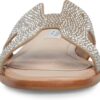 Steve Madden Hadyn Sandale Femme Strass Cuir Élégante-1
