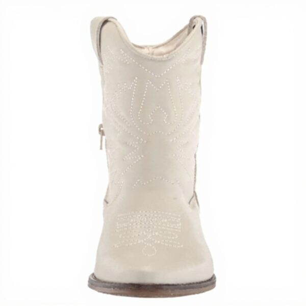 Steve Madden Bottes Western cuir blanc femme chaussures