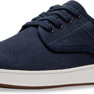 Steve Madden Fenta Baskets Homme Toile Bleu Marine-0