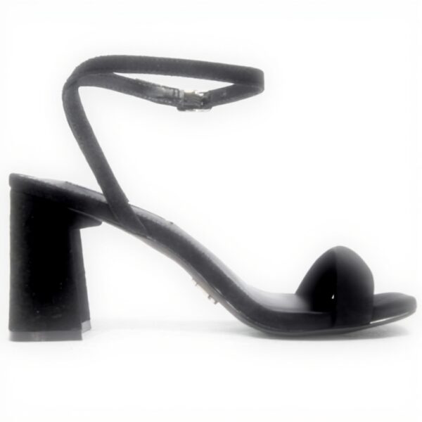 Sandales femme Steve Madden Luxe Black Suède cuir casual