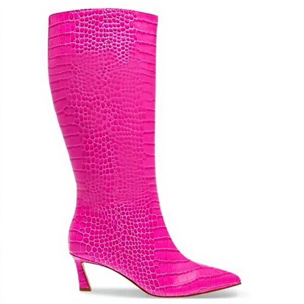 Steve Madden Botte genou femme cuir talon aiguille