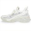 Steve Madden Maxima Baskets Femme Strass Confort Lycra