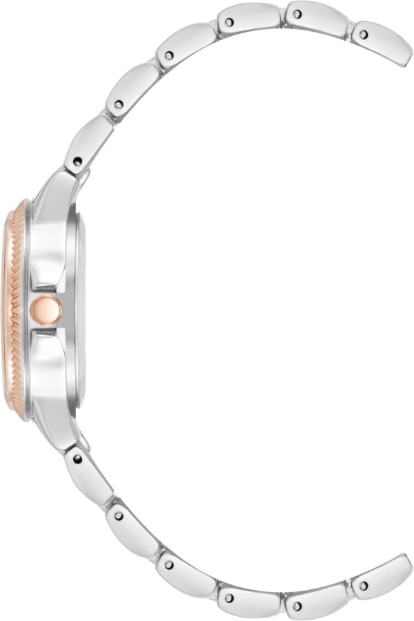 Montre bracelet Steve Madden Femme Argent Or Rose Cristal-1