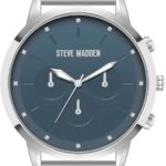 Montre bracelet homme Steve Madden SM9126TESV argenté-0