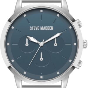 Montre bracelet homme Steve Madden SM9126TESV argenté-0