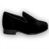 Steve Madden Pantoufles Laight Homme Velours Noir Mocassins