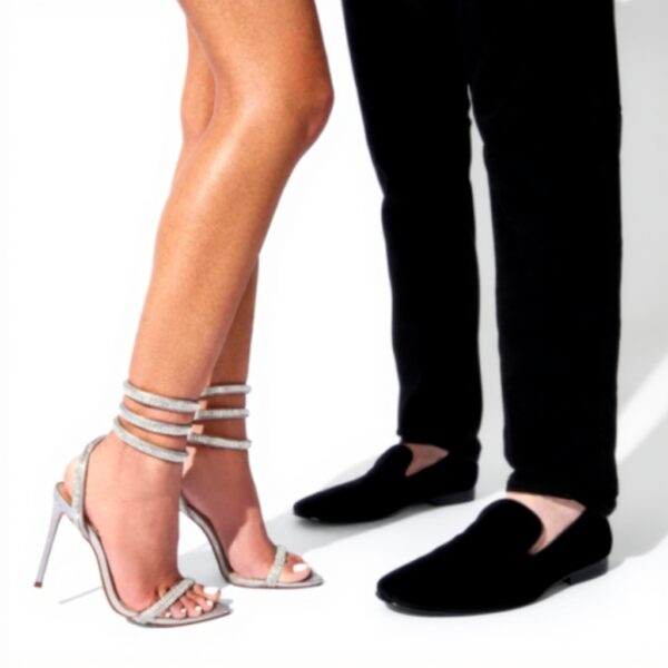 Steve Madden Pantoufles Laight Homme Velours Noir Mocassins