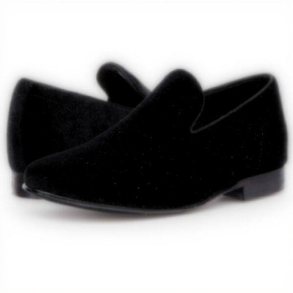 Steve Madden Pantoufles Laight Homme Velours Noir Mocassins