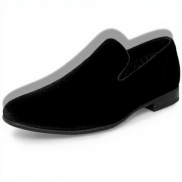Steve Madden Pantoufles Laight Homme Velours Noir Mocassins