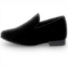 Steve Madden Pantoufles Laight Homme Velours Noir Mocassins
