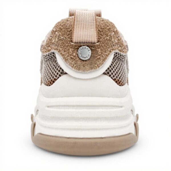 Baskets Steve Madden Possession Femme Toile Lacets Taupe