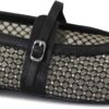 Ballerines Steve Madden Rejoice Femme Noires Strass-0